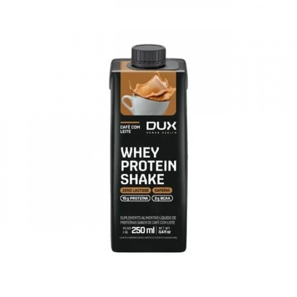 Whey Protein Shake (250ml) - Sabor: Café com Leite