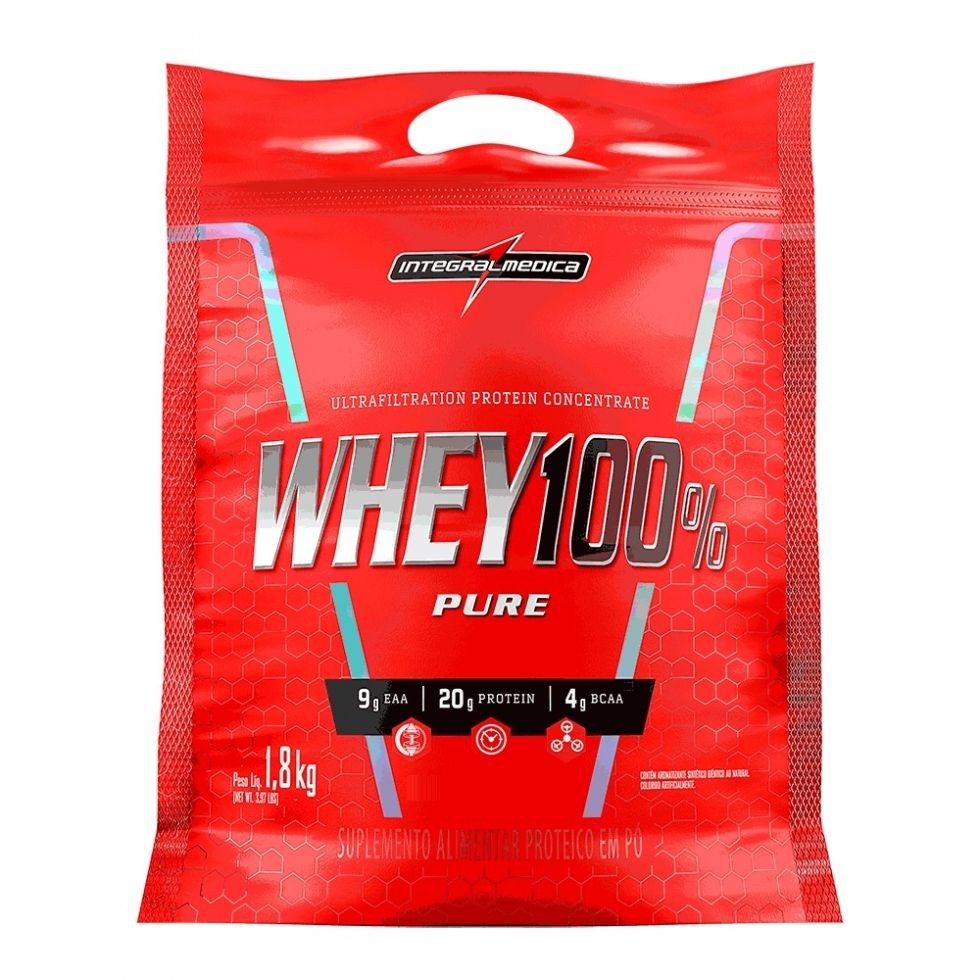 Whey 100% Pure Refil (1,8kg) - Sabor: Cookies and Cream
