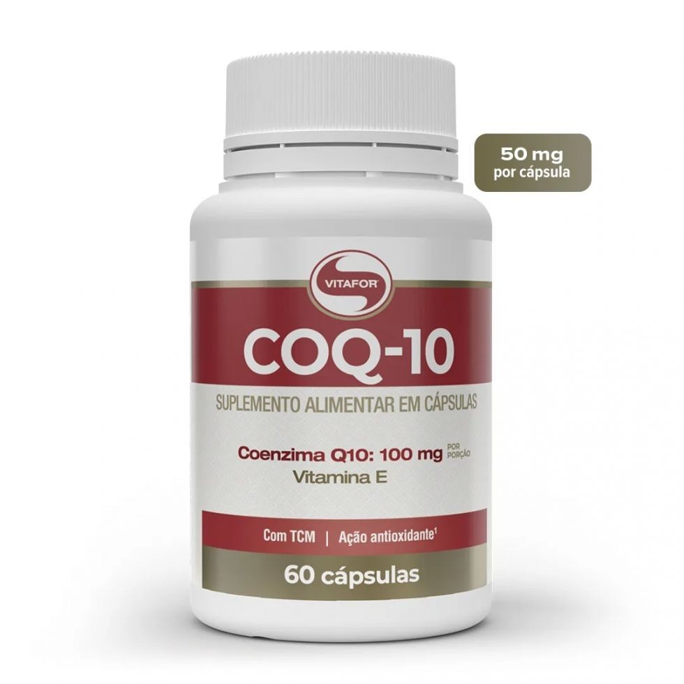 Coenzima Q10 100mg (60 Caps) - Padrão: Único