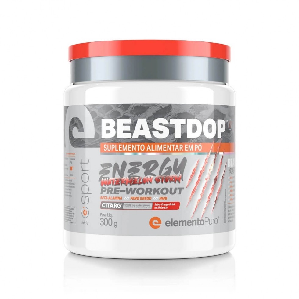 BeastDop Energy Drink (300g) - Sabor: Melancia