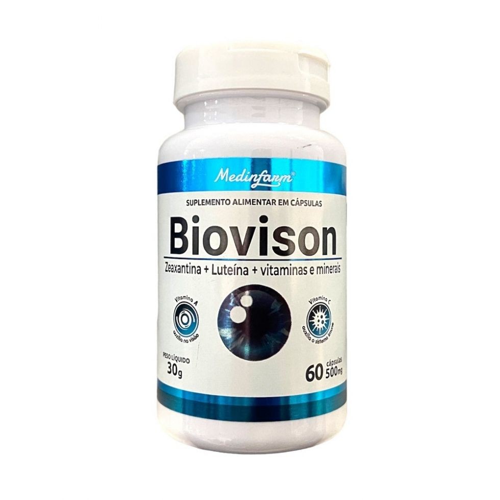 Biovision 500mg (60 caps) - Padrão: Único