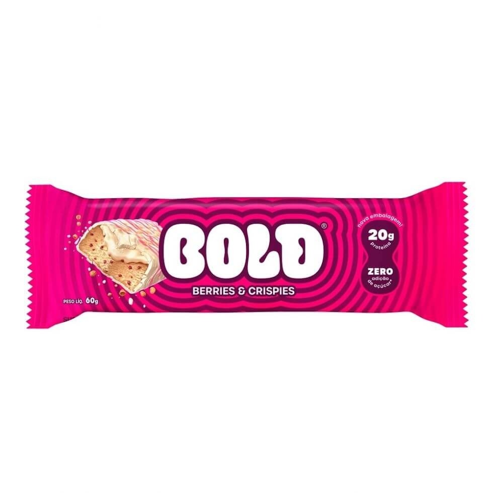Bold Bar (60g) - Sabor: Berries e Crispies