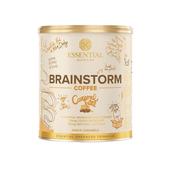 Brainstorm Coffee (186g) - Sabor: Caramel Latte