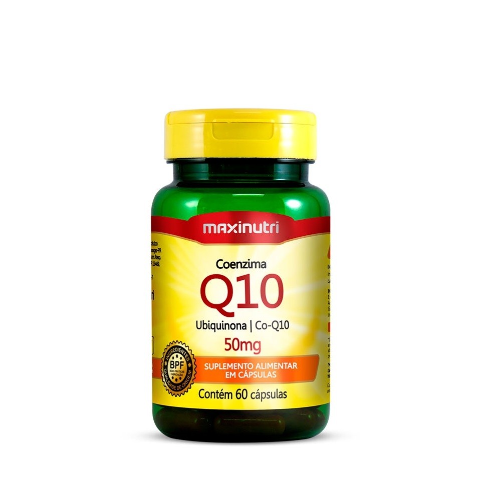 Coenzima Q10 50mg (60 caps) - Padrão: Único
