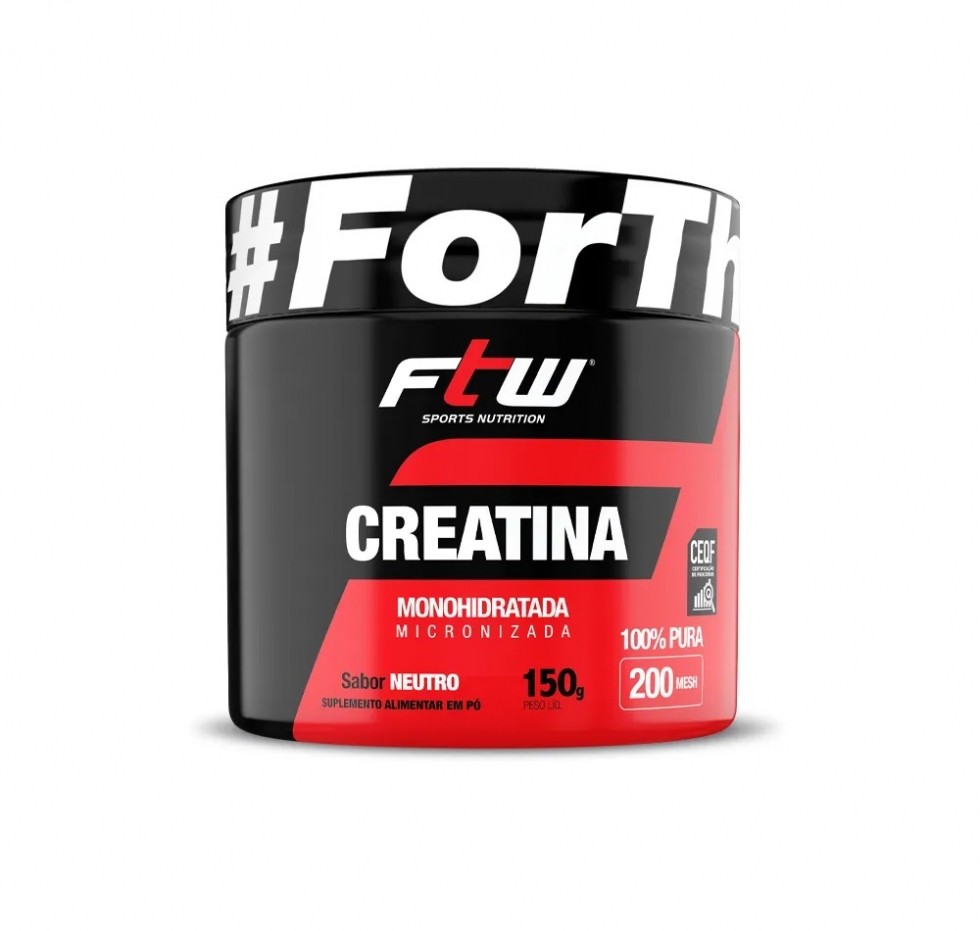 Creatina Monohidratada Micronizada (150g) - Padrão: Único