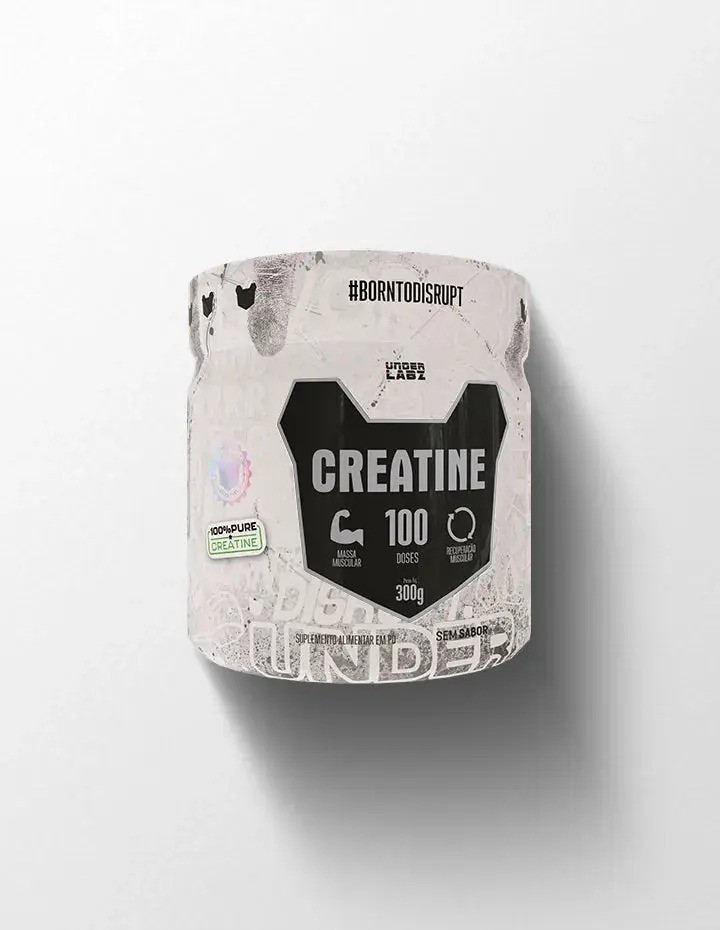 Creatine Borntodisrupt (300g) - Sabor: Sem Sabor