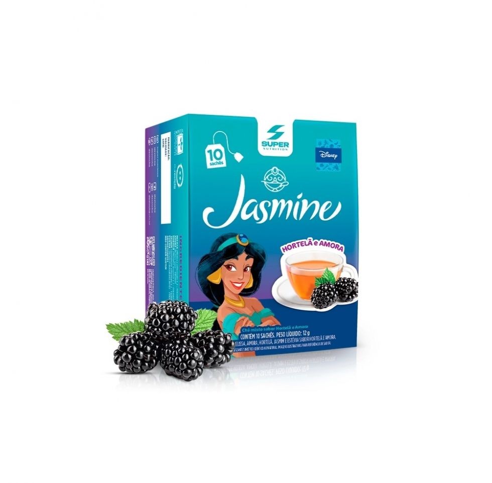 Desinchá Disney (10 sachês) - Sabor: Hortelã e Amora