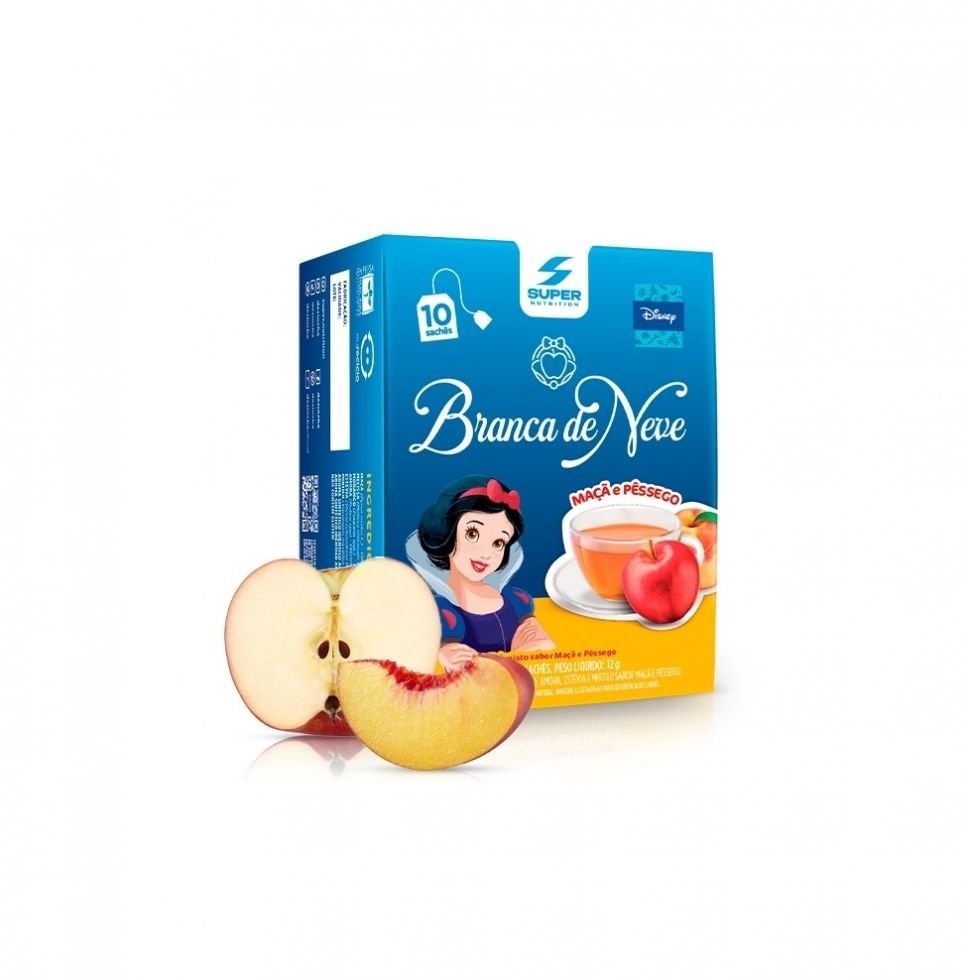 Desinchá Disney (10 sachês) - Sabor: Maçã e Pêssego