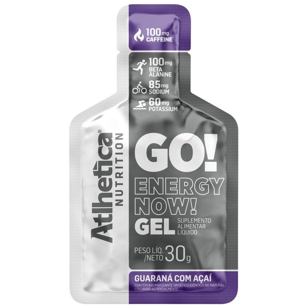 GO Energy Now Gel (30g) - Sabor: Guaraná c/ Açaí
