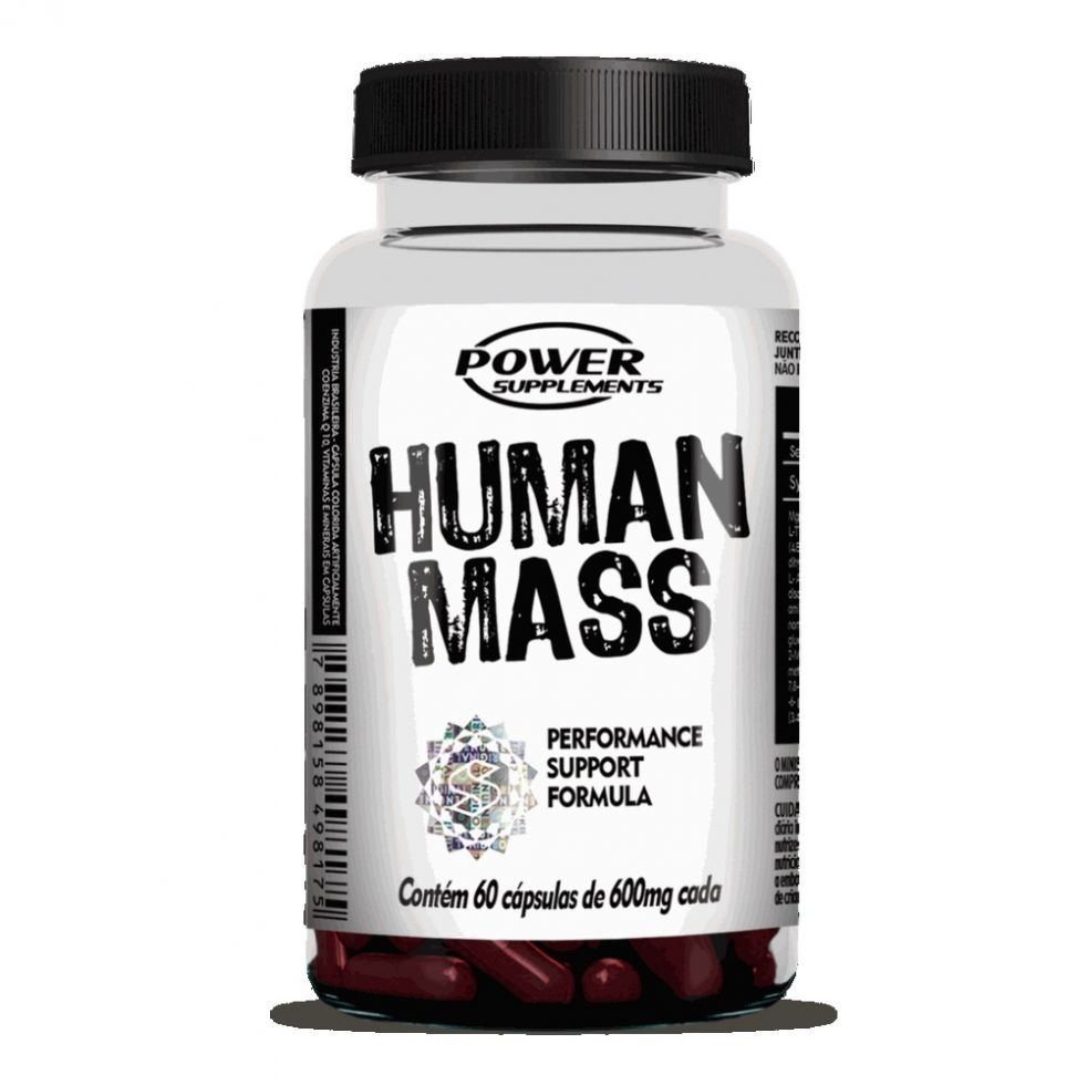 Human Mass 600mg (60 caps) - Padrão: Único