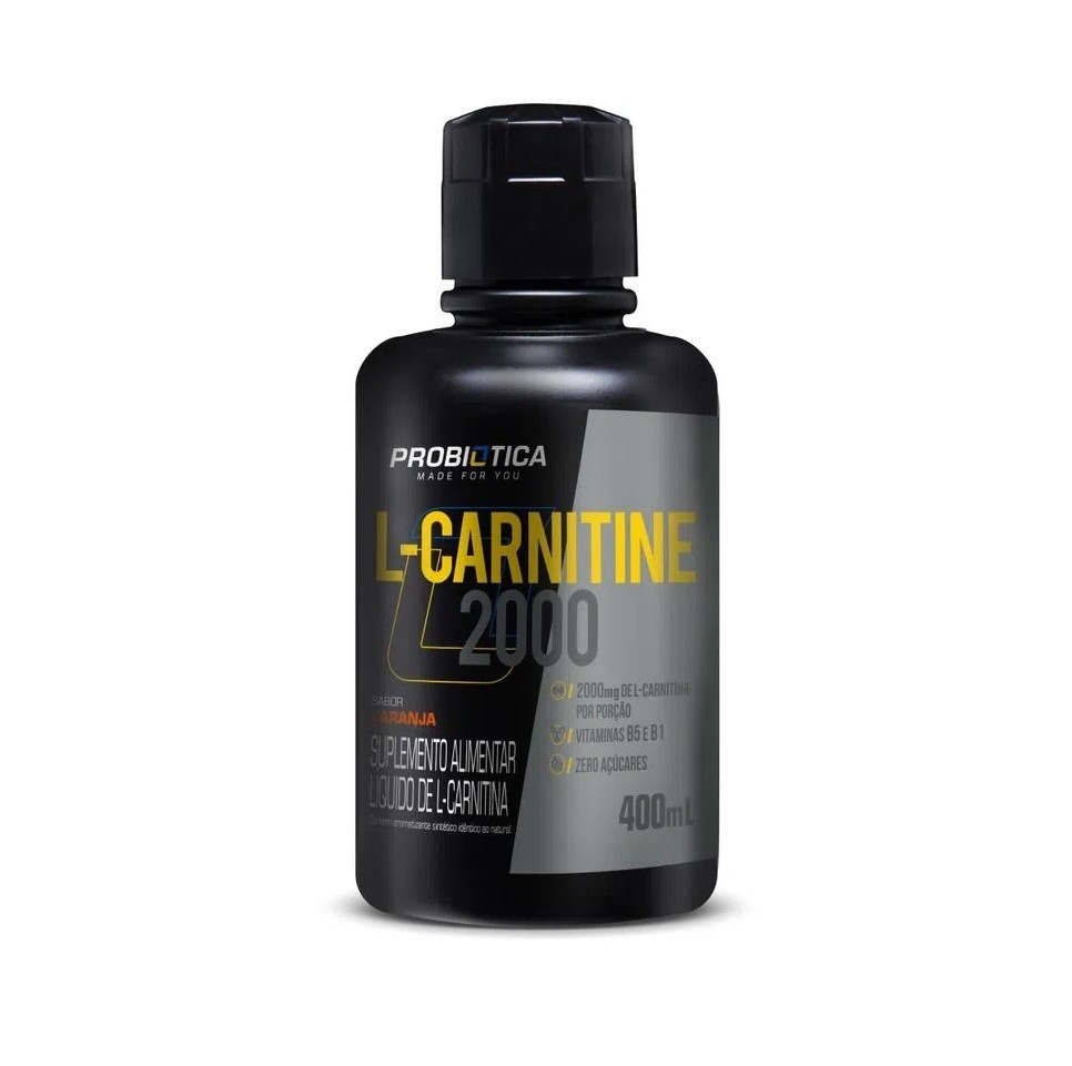 L-Carnitine 2000 (400 ml) - Sabor: Laranja