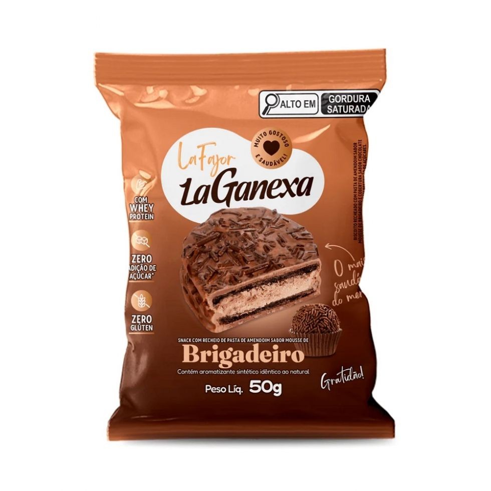 La Fajor La Ganexa (50g) - Sabor: Brigadeiro
