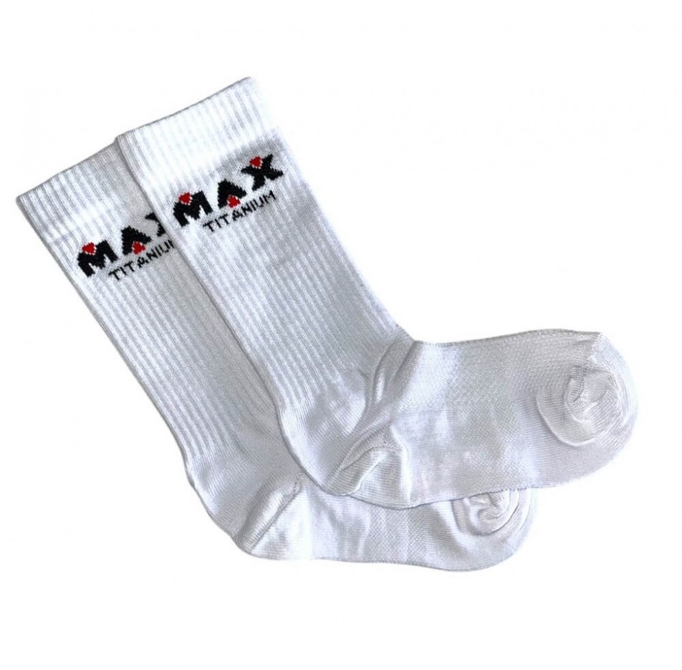 Meia Max Titanium - Cor: Branca