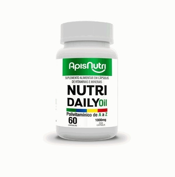 Polivitamínico Concentrado Nutri Daily - 1000mg (60 caps) - Padrão: Único