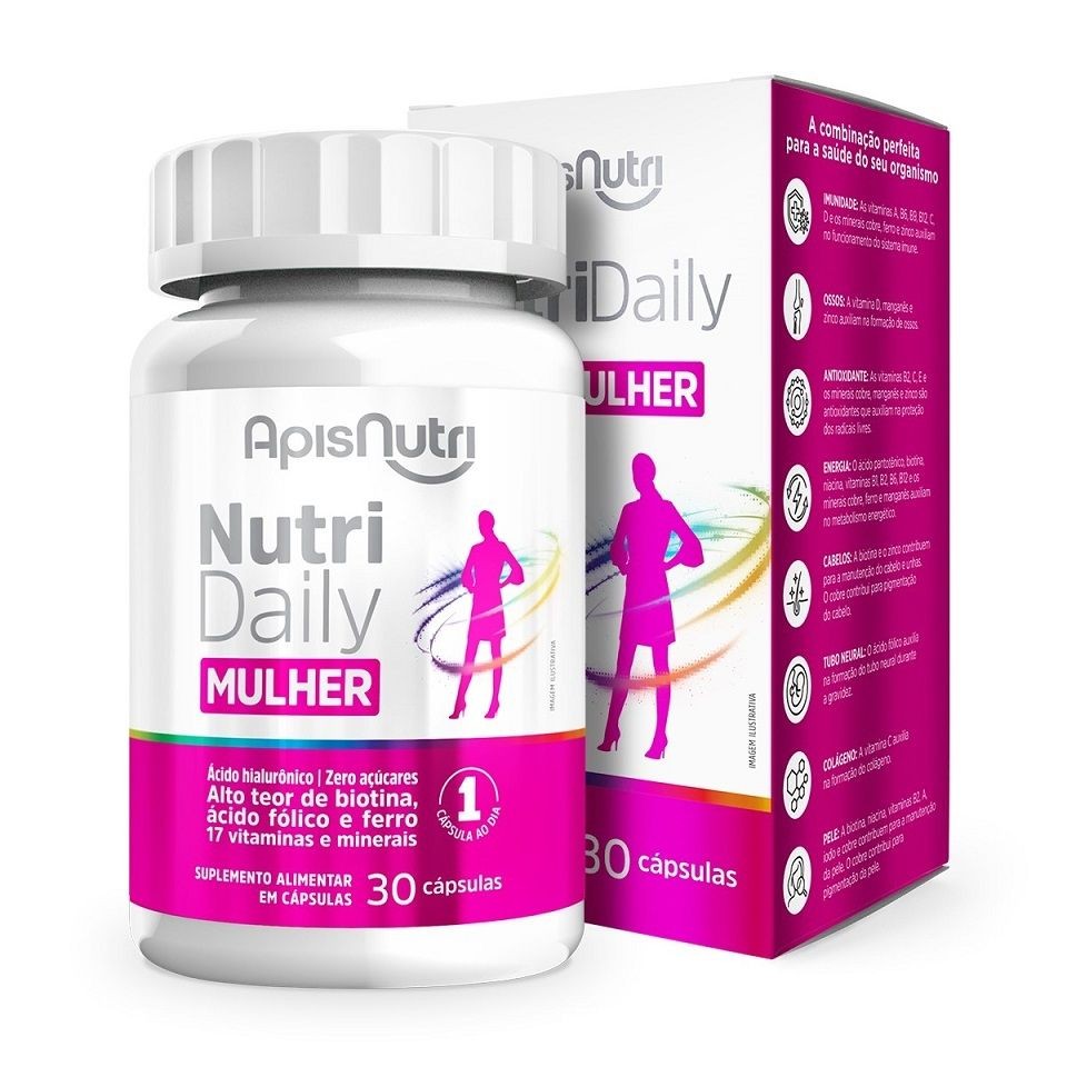 Nutri Daily Mulher (30 caps) - Padrão: Único