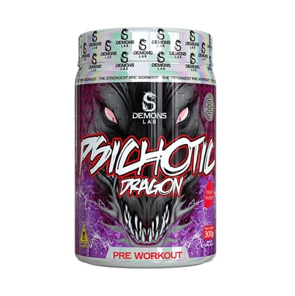 Psichotic Dragon (300g) - Sabor: Fruit Punch