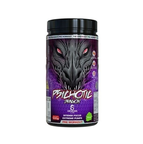 Psichotic Dragon (500g) - Sabor: Frutas Vermelhas