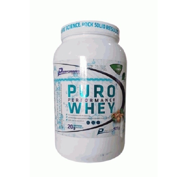 Puro Performance Whey (909g) - Sabor: Pistache