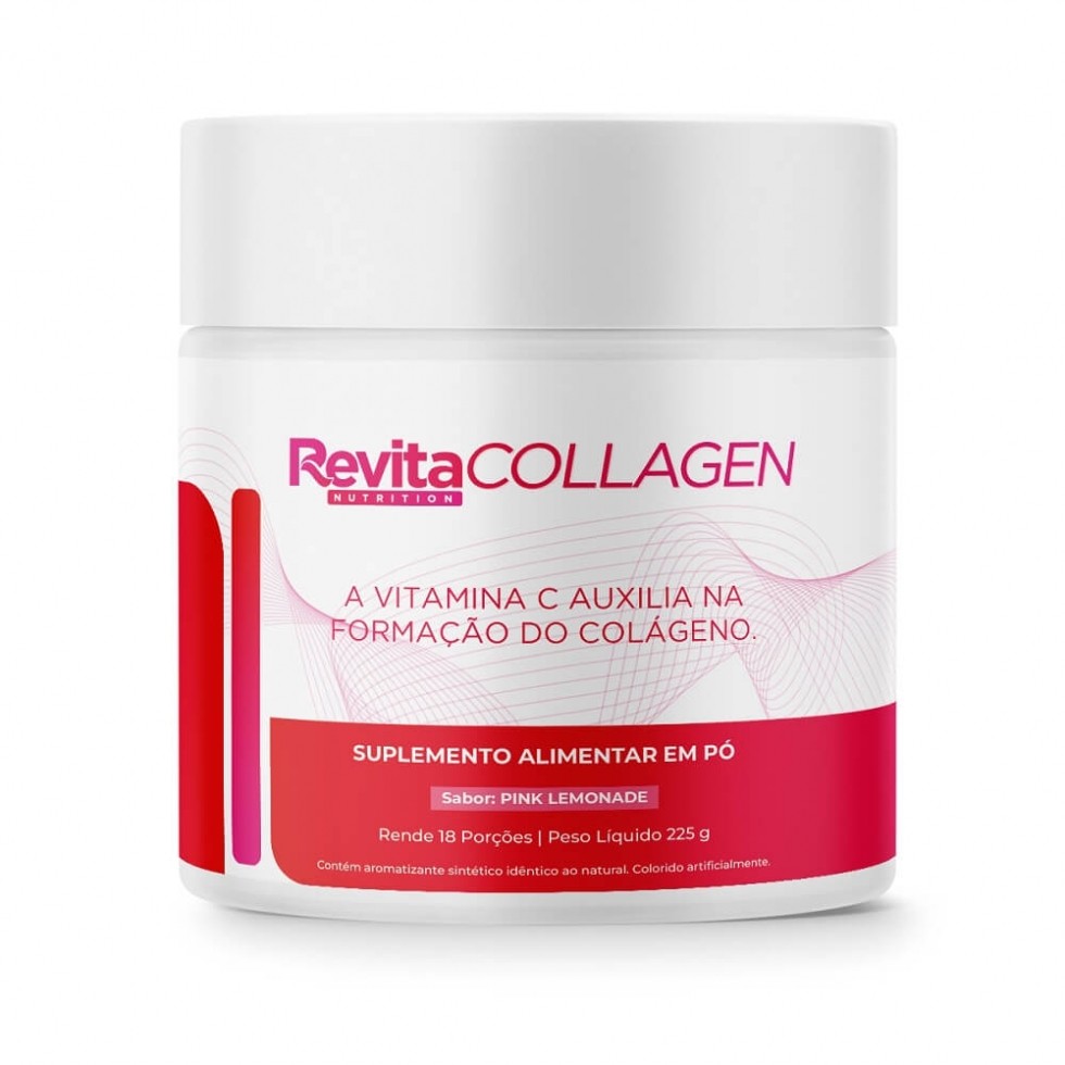 Revita Collagen (225g) - Sabor: Pink Lemonade