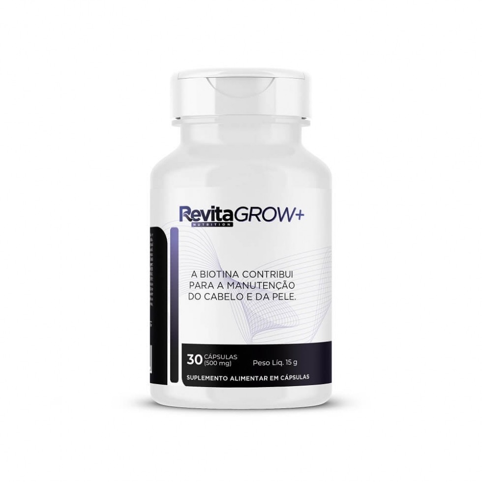 Revita Grow+ 500mg (30 caps) - Padrão: Único