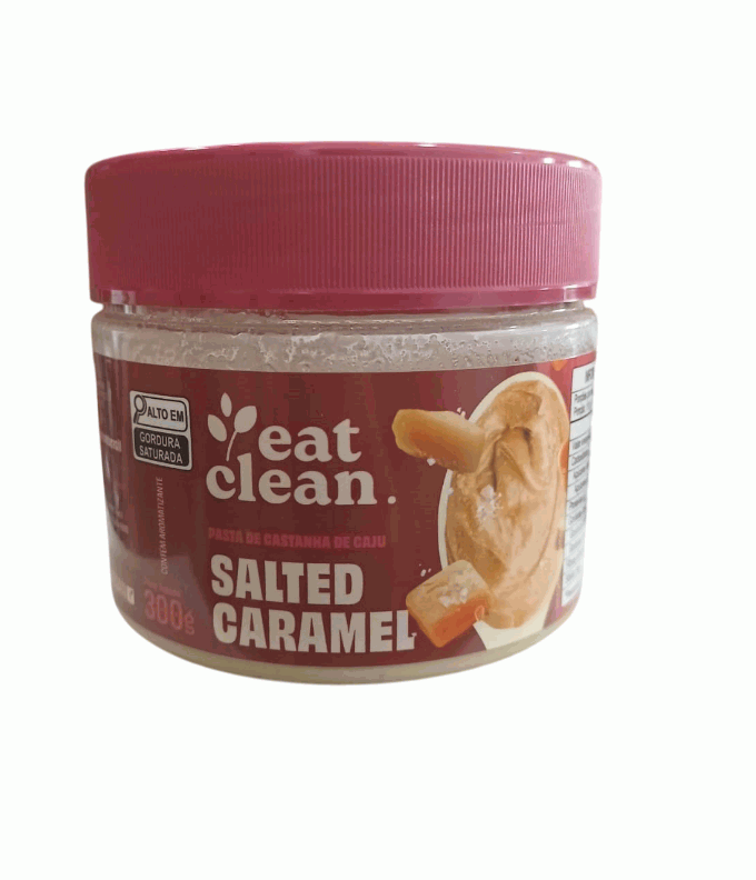 Pasta de Amendoim (300g) - Sabor: Salted Caramel / castanha de caju