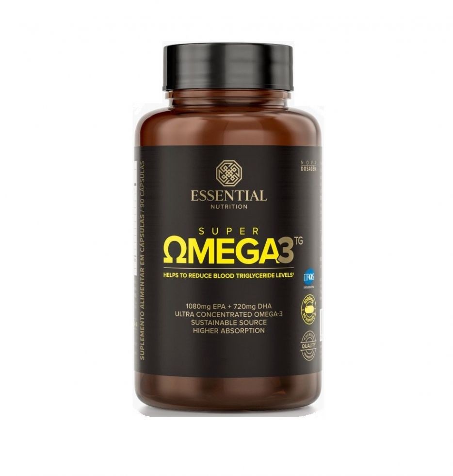 Super Omega 3 TG 1g (90 Caps) - Padrão: Único