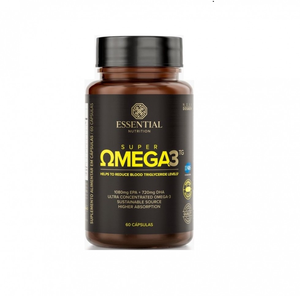 Super Omega 3 TG (60 Caps) - nova embalagem - Padrão: Único