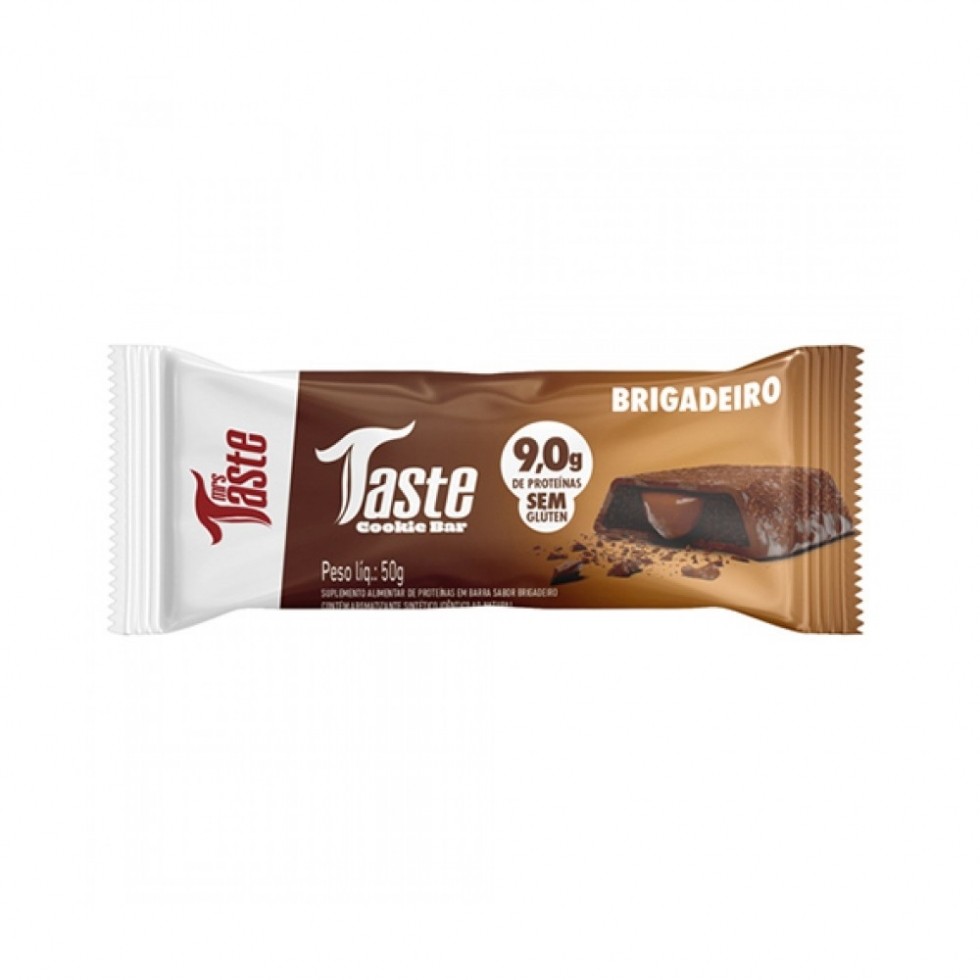 Taste Cookie Bar (45g) - Sabor: Brigadeiro (50g)