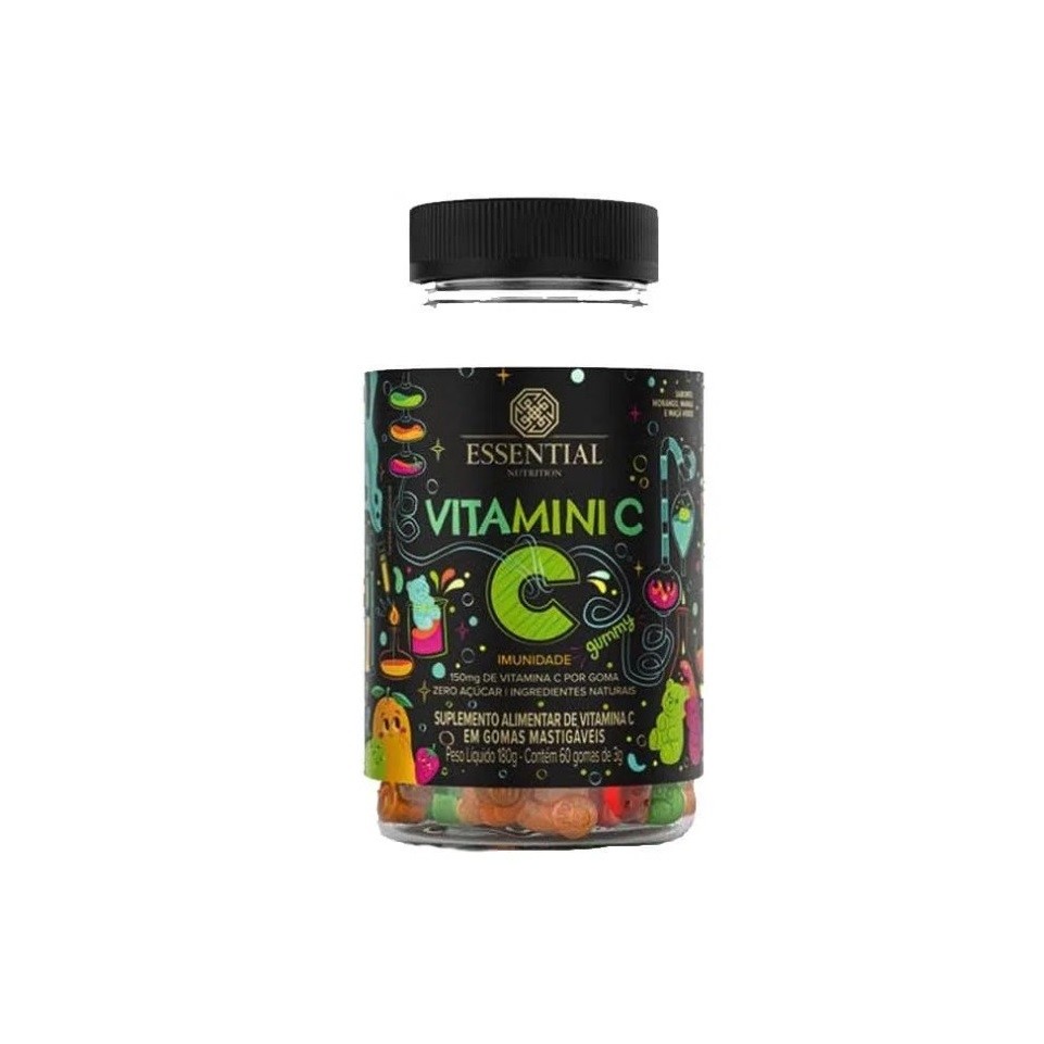 Vitamini C Gummy (180g - 60 unidades) - Padrão: Único