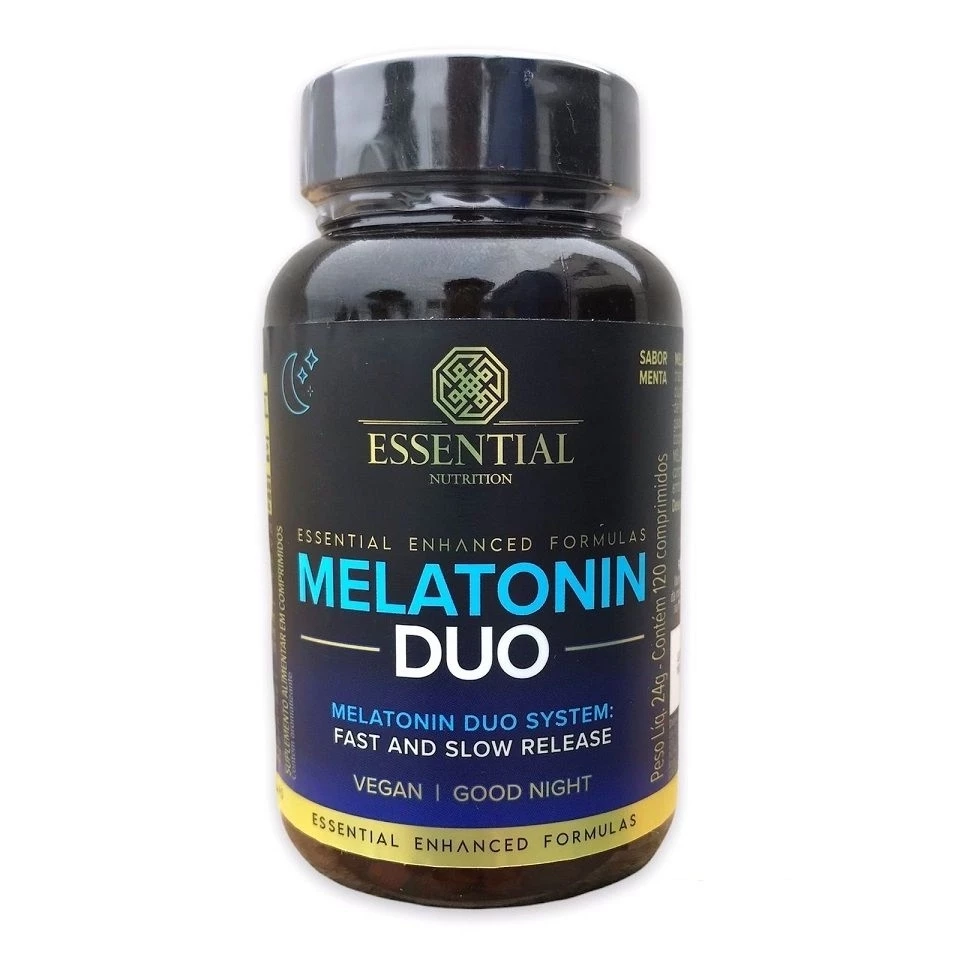 Melatonin Duo (120 comps) - Menta