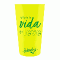 Copo Cristal Desinchá - Cor: Amarelo